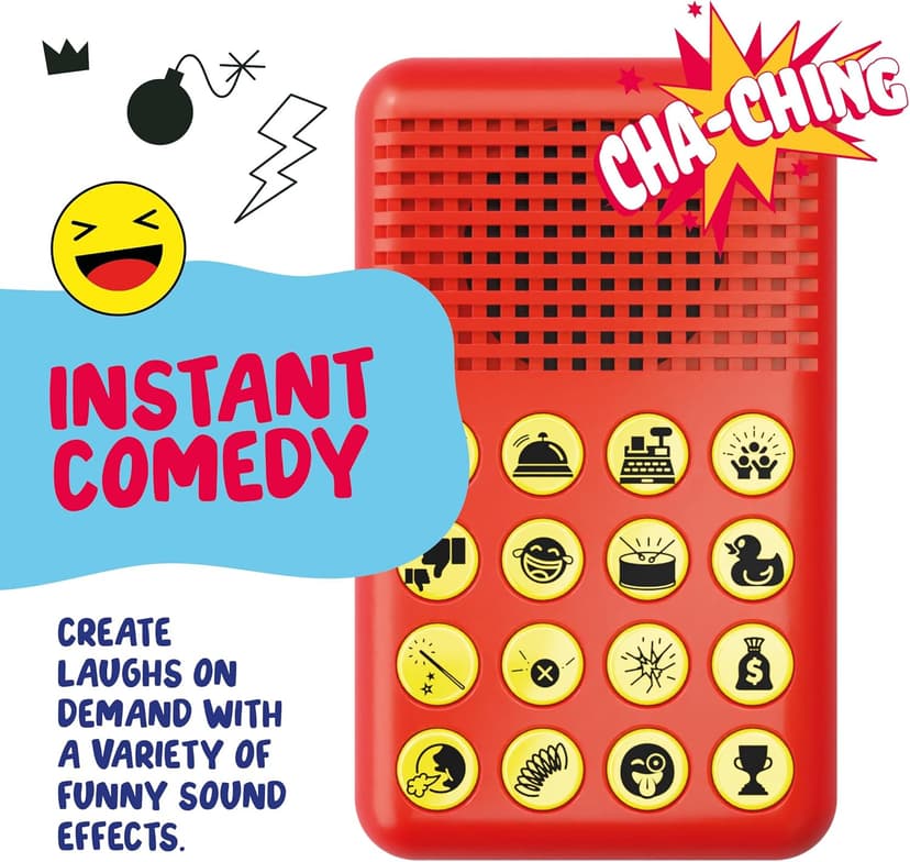 KNUCKLHEAD Sound Effects Machine - 16 Hilarious Sounds - Stocking Stuffer - Boys Prank Gifts for Kids- 6 7 8 9 10 Year Old Boy Gifts - Fun Boys Toys for Ages 8-13 - Cool Gadgets for Teens Gift