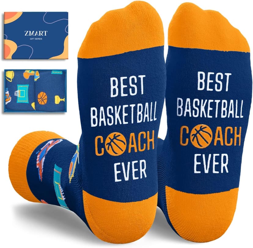 Zmart Appreciation Gifts Ideas - Socks for Coach Police School Bus Driver Chef Lawyer