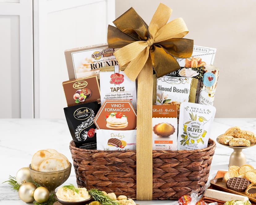 Wine Country Gift Baskets The Bon Appetit Gourmet Gift Basket Gift for Families College Students Appreciation Thank You Congratulations Get Well Soon Care Package