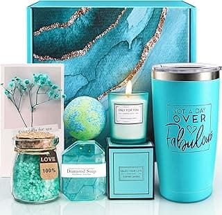 Birthday Gifts for Women, Relaxing Spa Gift Basket Set, Unique Gift Ideas for Women, Mother's Day Gifts for Mom Sister Best Friend Wife, Employee Teacher Nurse Appreciation Gifts