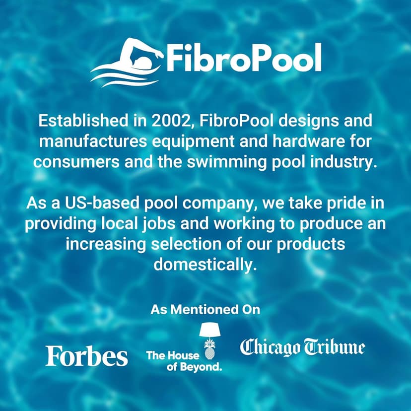 FibroPool Professional-Grade Flexible Pool Vacuum Head - Extra-Wide, Weighted Design for Effortless, Deep Cleaning on All Surfaces - Compatible with Standard Swimming Pool Poles & Hoses