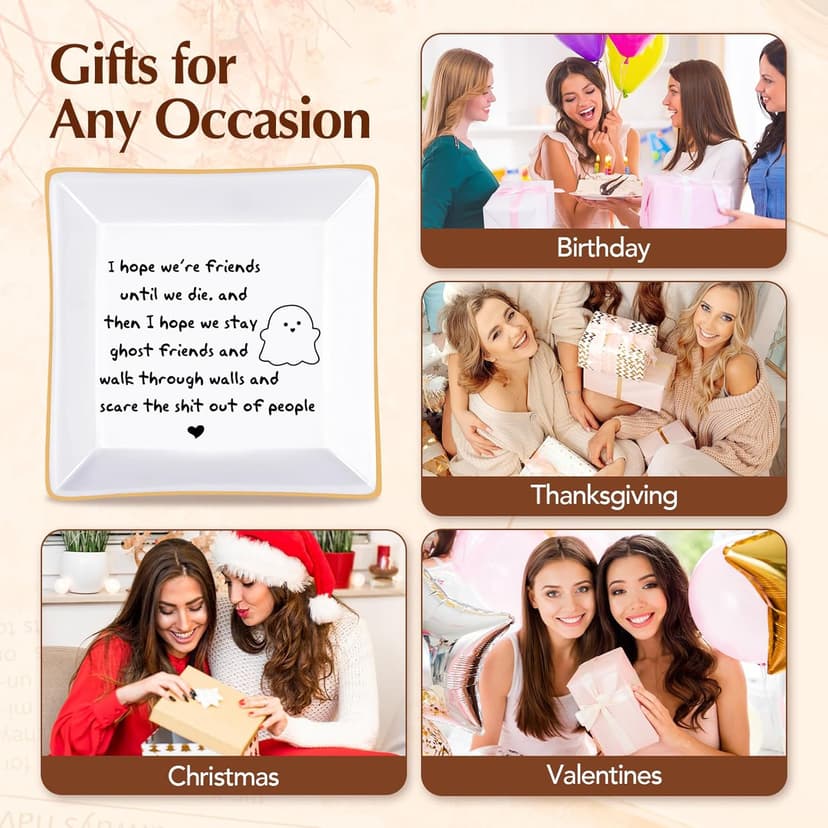Best Friend Birthday Gifts: Funny, Long Distance, Mother's Day & Christmas Gifts for Women Friends