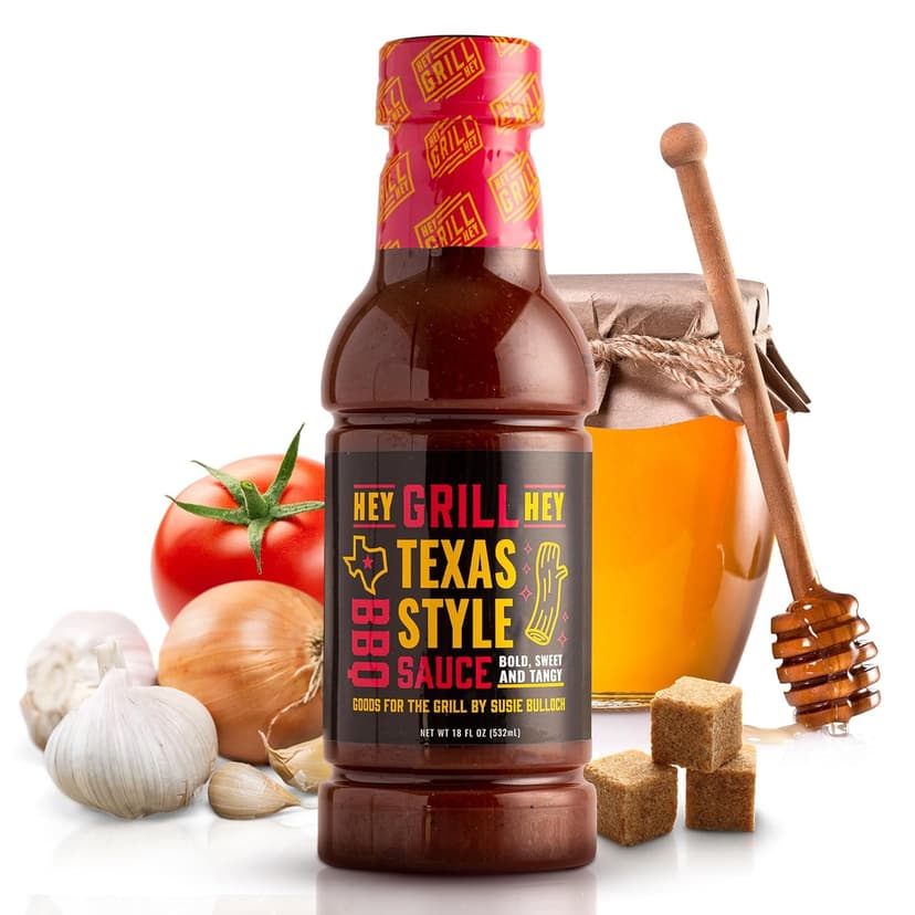 Hey Grill Hey | Texas BBQ Sauce | Brisket Sauce | BBQ Glaze | Beef Marinade | Grilling Essentials | Texas Style