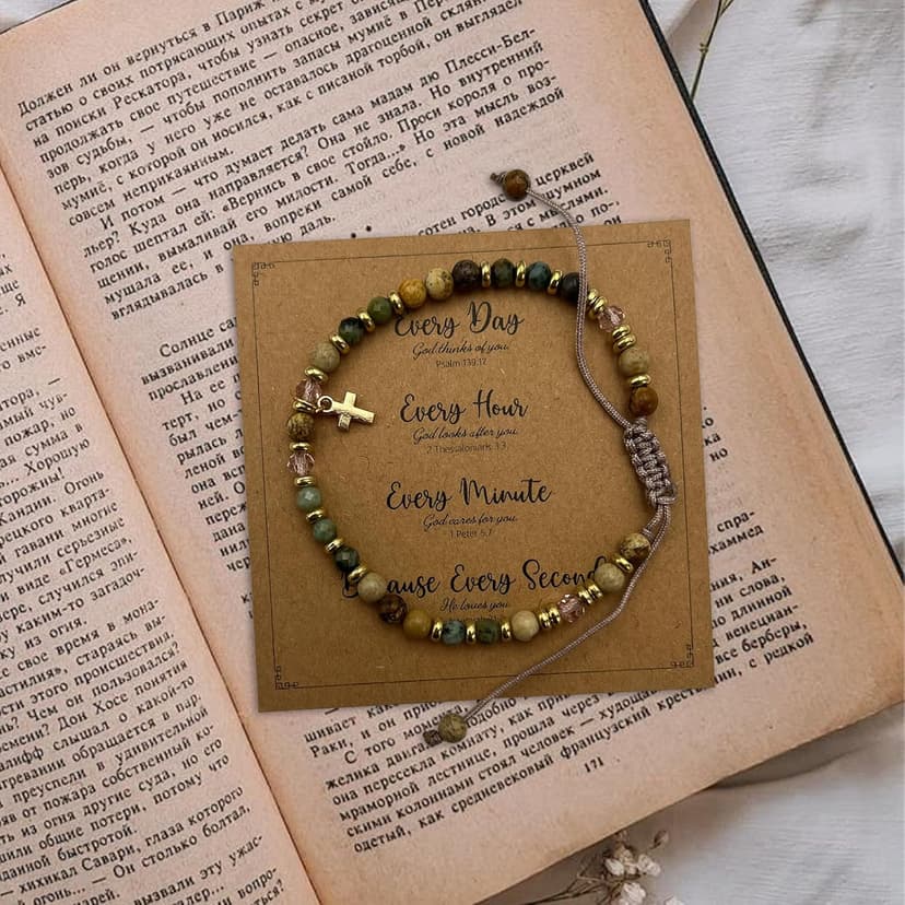 Christian Gifts for Women, Religious Gifts, Inspirational Gift for Women Birthday Unique Catholic Gifts set Bible Accessories Faith Based Gift Glass Cup