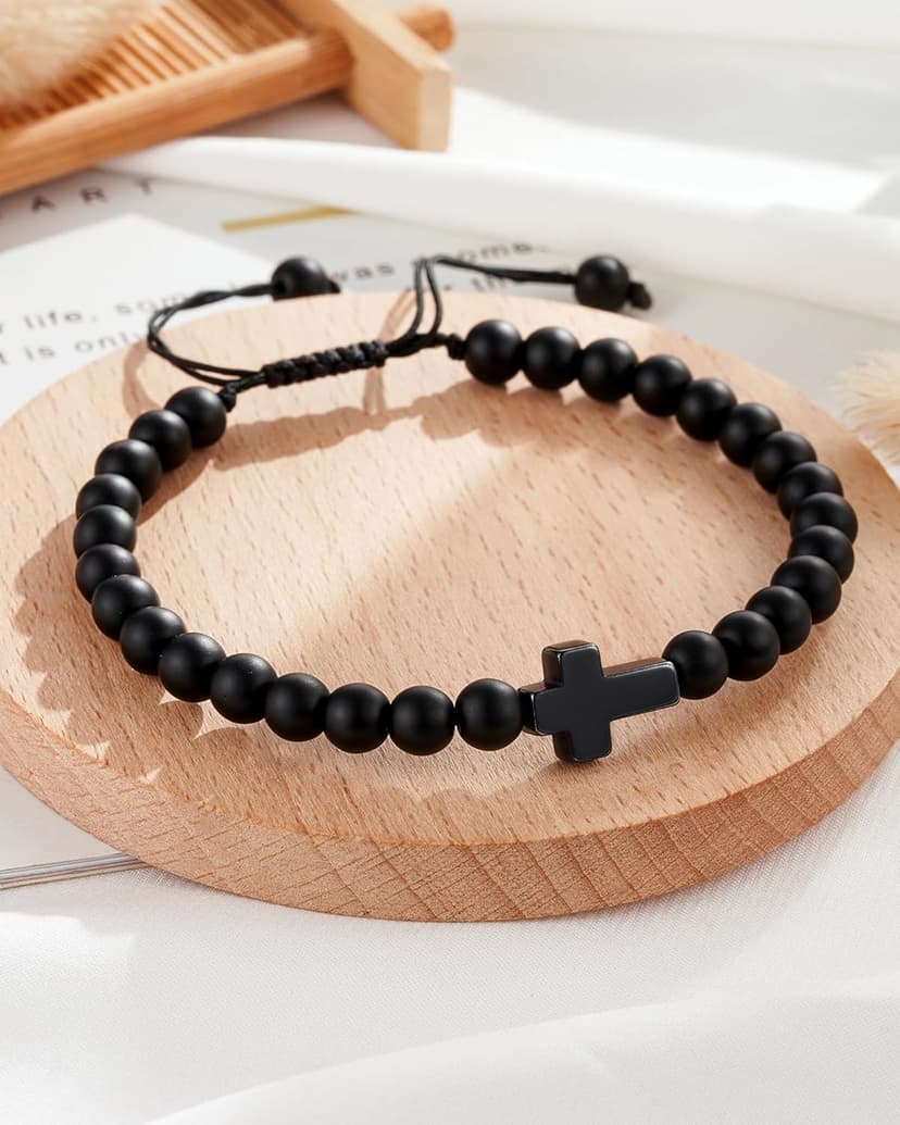 Tarsus Birthday Gifts for Men Teens, You are God's Gift to The World, 16th 18th 21st Birthday Cross Bracelet for Son Grandson Brother
