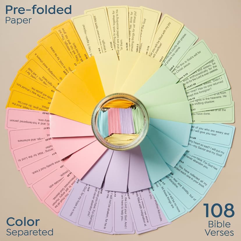 BLIEVE- Bible Verse Jar, Read Me When Bible Verses Jar For Daily Encouragement, Inspirational Prayer & Reflection, Christian Gifts For Women and Men, Religious Graduation Gifts For Her, Gift For Mom