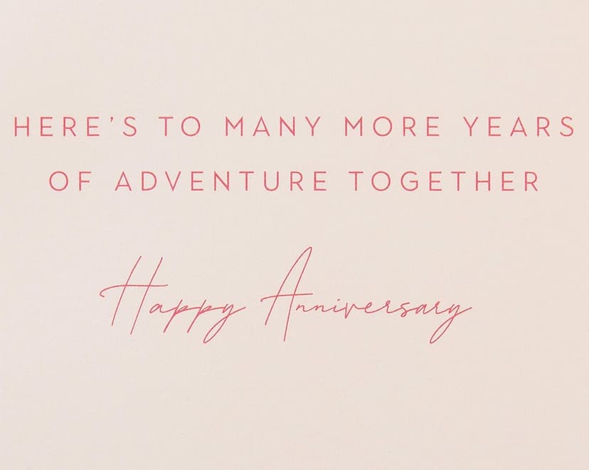Papyrus Anniversary Card (Many More Years)