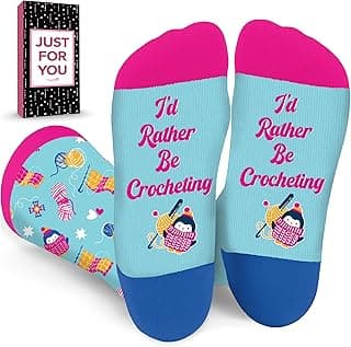 ZAGKOO Funny Hobby Socks for Women, Girls - Anime, Acting, Kpop Music, Movies, Gymnastics, Crocheting, Cheer Christmas Socks