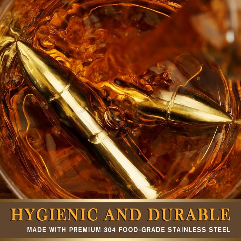 Oaksea Gifts for Husband Him Men, Reusable Stainless Steel Engraved Whiskey Stones Glasses Set Gifts, Birthday Wedding Stocking Stuffers for Husband Dad Boyfriend Fiance, Cool Burbon Scotch Set Gifts