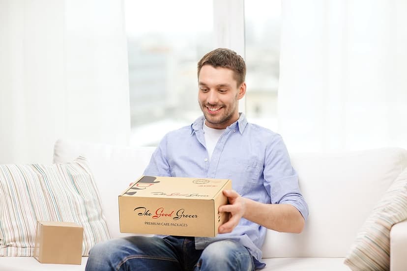 Healthy VEGAN Snacks Care Package: Non-GMO, Vegan Jerky, Protein Bars, Cookies, Fruit & Nuts, Healthy Gift Basket Alternative, Snack Variety Pack, College Student Care Package