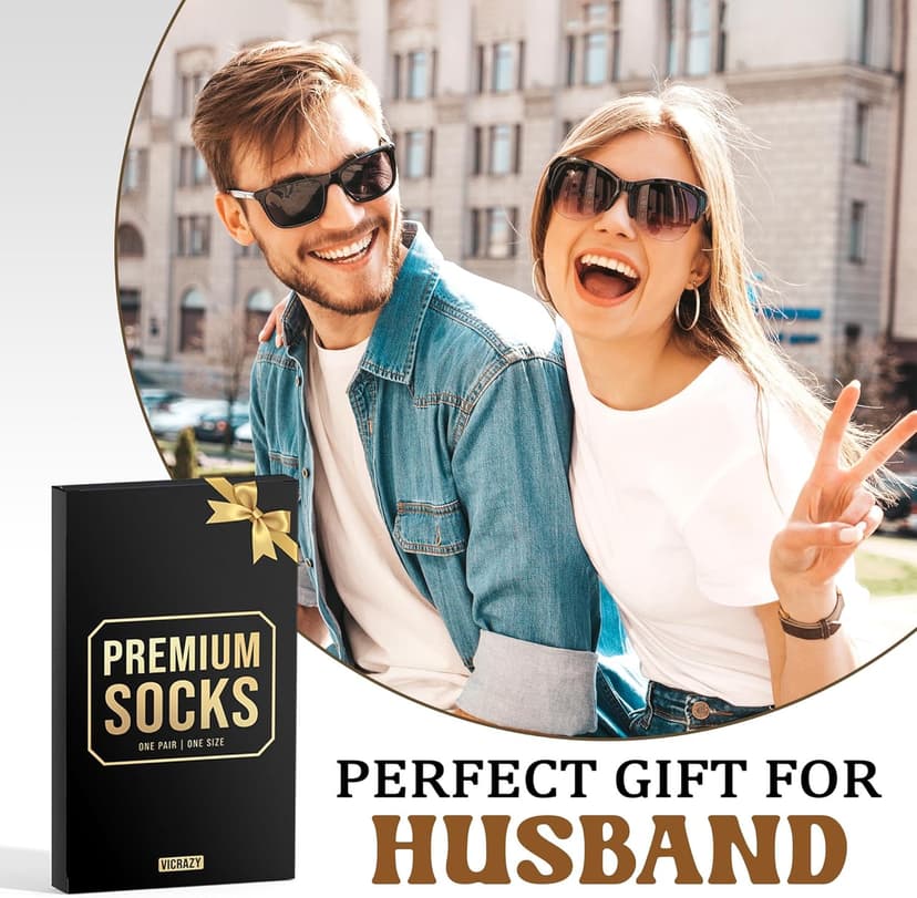 VICRAZY Birthday Gifts For Husband From Wife – Couple Gifts For Anniversary - Funny Stocking Stuffers, Christmas gifts For Him, Present for Valentine's Day, Father's Day - I Love My Wife