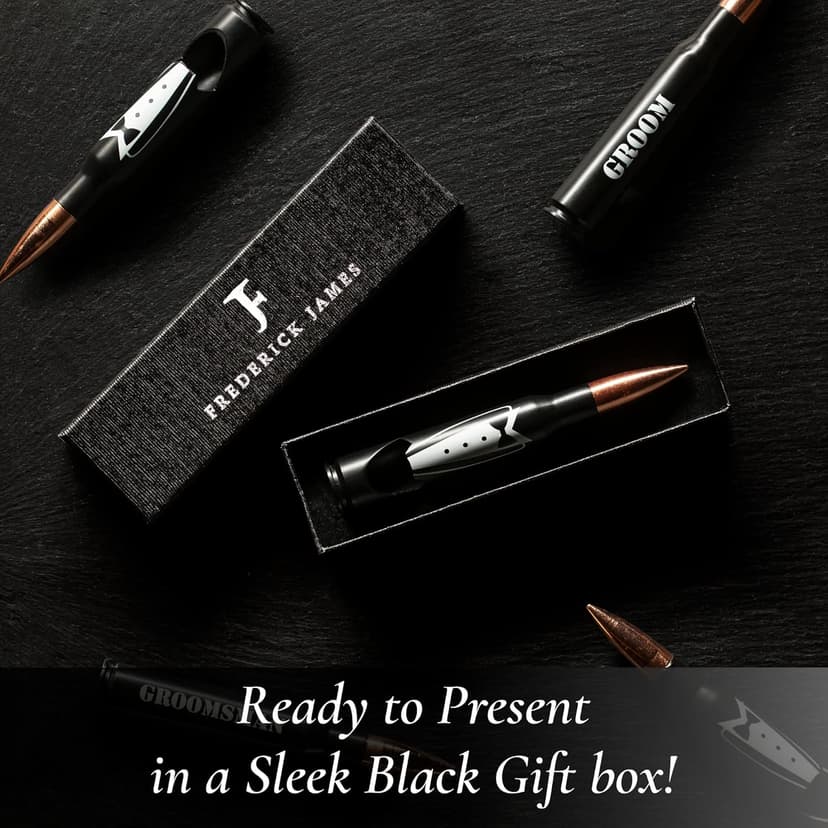 Best Man Gifts for Wedding - Engraved ‘BEST MAN' 50 Cal Bottle Opener I Best Man Proposal Gift I Will You Be my Best Man Gifts