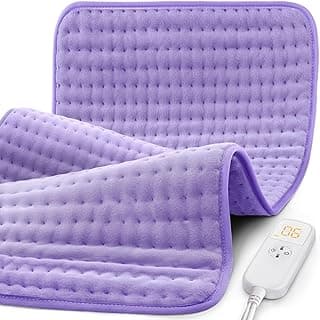 17"x33" Heating Pad for Back Pain Relief, Electric Heating Pads for Neck/Shoulder/Muscle Pain, Auto Off, 6 Heat Settings - Mothers Day Christmas Gifts for Women Mom Sister Wife Grandma
