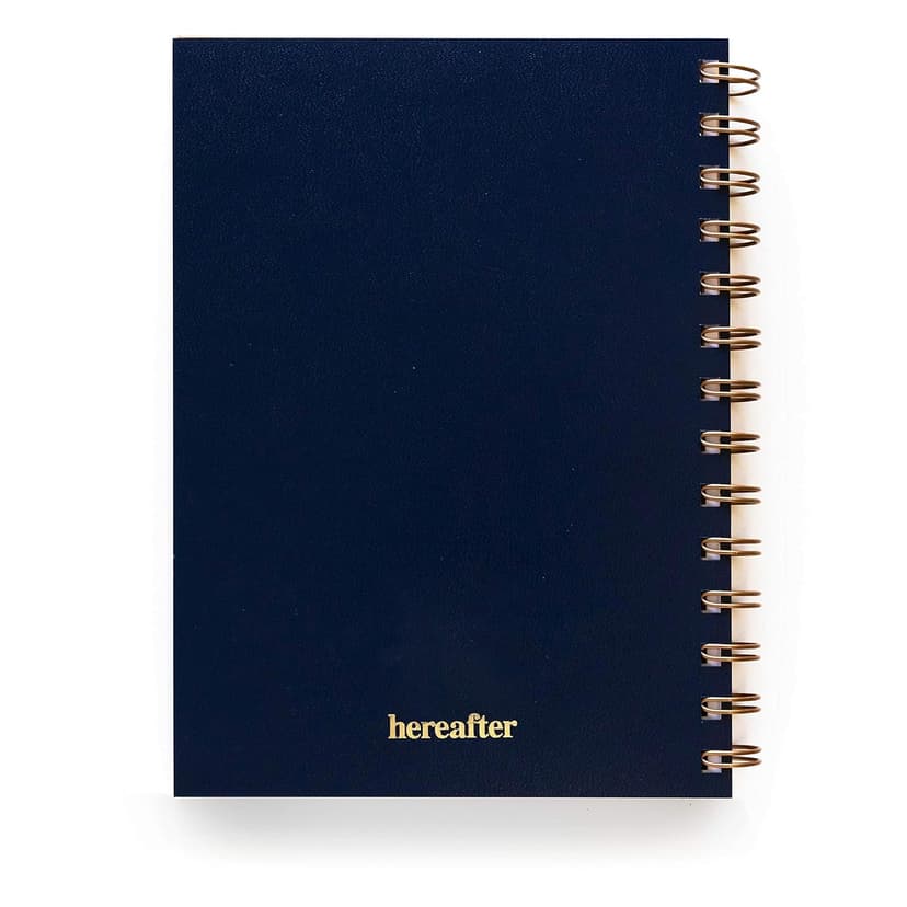 Patchwork Red Fox Spiral Daily Gratitude Journal with Blank Pages for Him Her [Hardcover Writing Notebook for Travel, Happy Father's Day Gifts for Dad from Kids, Made in the USA]