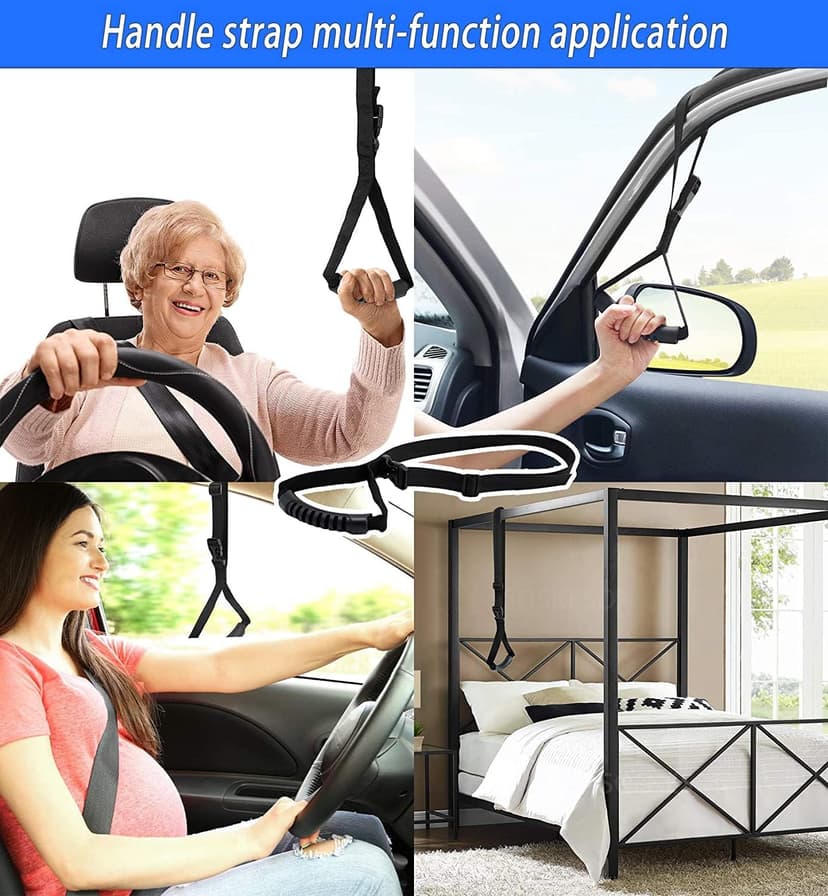 Car Door Handle for Elderly Car Assist Support Handle Multifunction Car Door Latch Bar for Seniors and Handicapped