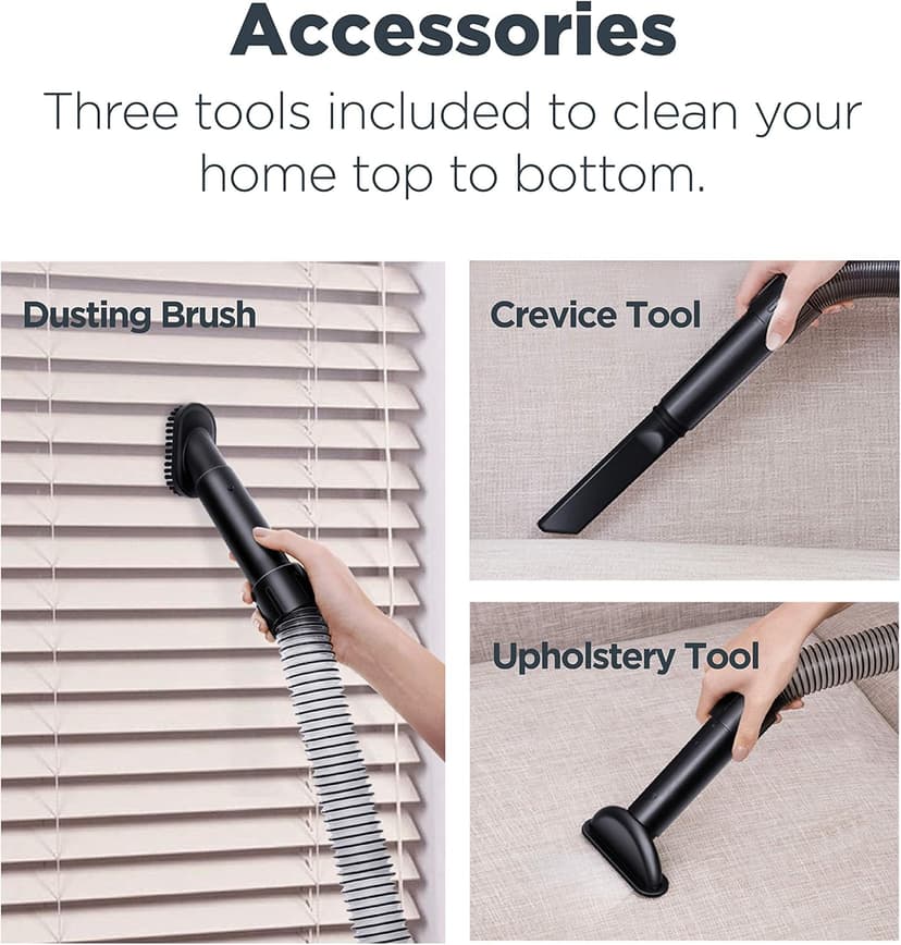 Eureka PowerSpeed Lightweight Upright Vacuum Cleaner for Carpet and Hard Floor, Powerful Bagless Upright Vacuum Cleaner for Home Pets, NEU181A, Blue