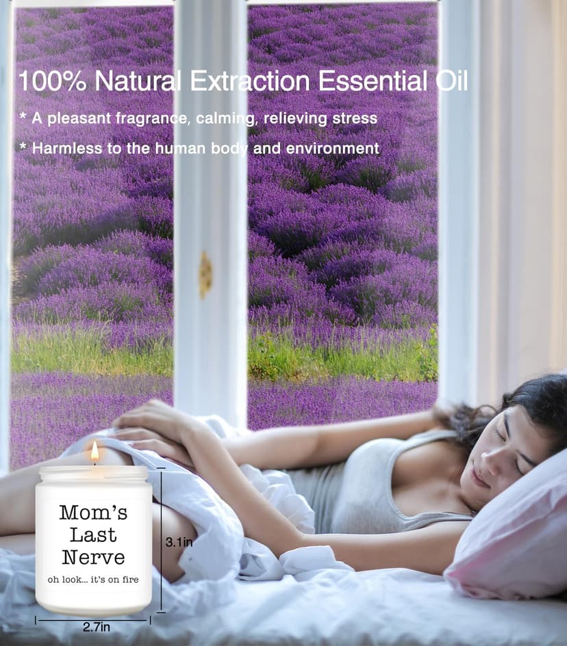 Homsolver Gifts for Mom from Daughter Son, Best Mom Gifts, Funny Mom, Birthday Thanksgiving for Mom Stepmother Adoptive Mother, Mom's Last Nerve