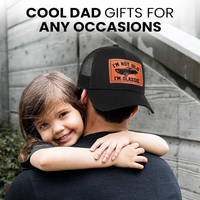 Birthday Gifts for Men Unique - Dad Birthday Gift, Gifts for Dad for Birthday, Fathers Day, Christmas - Cool Mens Gifts Ideas, Mens Birthday Gift Ideas - for Him, Grandpa, Men, Dad Hat