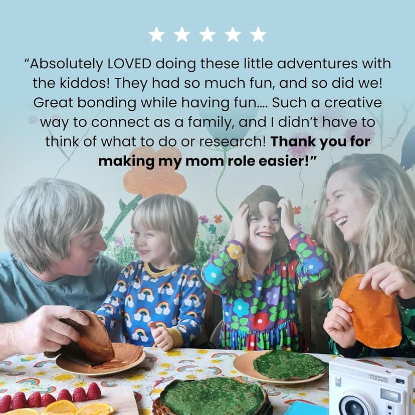 Family Edition – 50 Screen-Free Scratch-Off Activities for Kids & Adults | Fun Family Game & Gift | Blended Family Bonding & Adventure Book