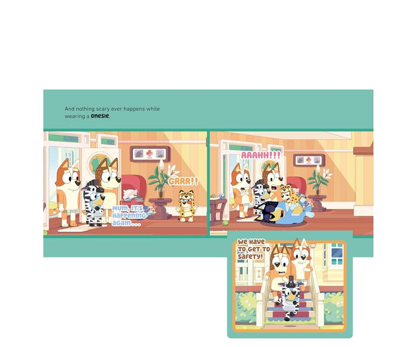 Bluey and Bingo's Book of Scary Things: A Lift-the-Flap Book