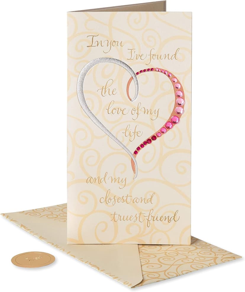 Papyrus Anniversary Card (With All My Heart)