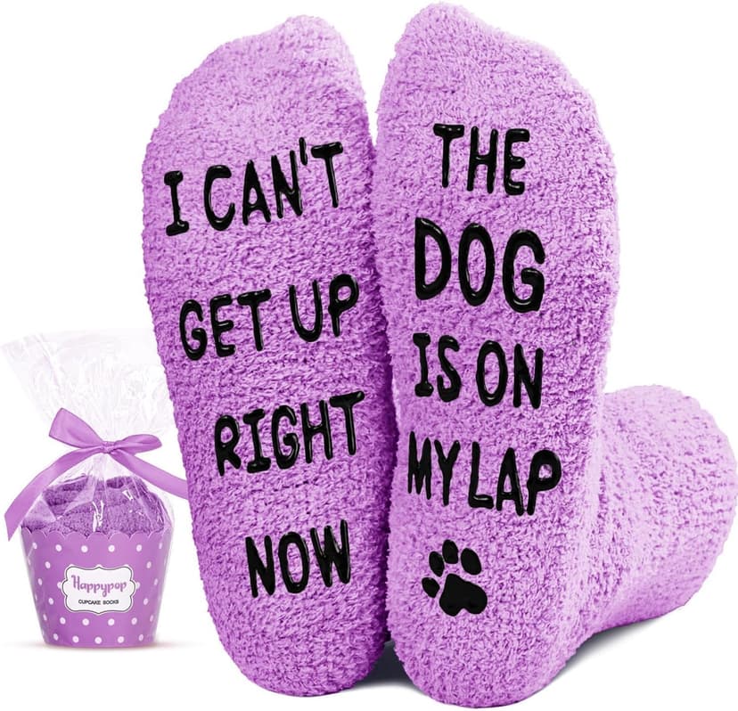 HAPPYPOP Dog Gifts for Women Men - Dog Gifts for Dog Lovers, Funny Dog Christmas Birthday Stockings, Dog Mom Dad Gifts