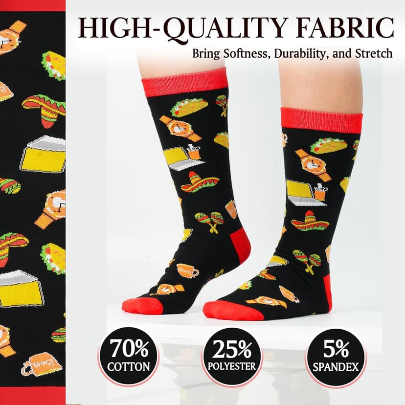 ZAGKOO Gifts for Teachers, Nurses, Bosses, Coaches - Funny Novelty Socks for Men, Women - Christmas, Thank You Gift Ideas