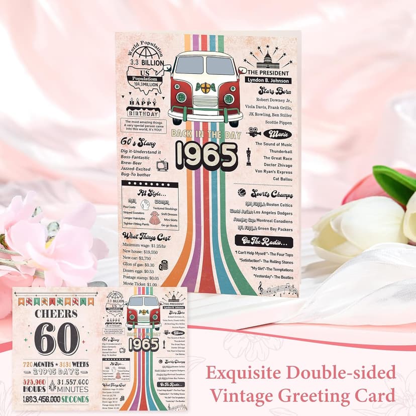 60th Birthday Gifts for Women 60 Year Old Birthday Gifts for Women Cool 60th Birthday Gift for 60 Year Old Woman Happy 60th Birthday Gift Ideas for Woman in Their 60s