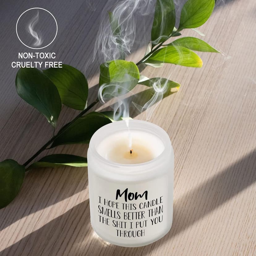 Gifts for Mom from Daughter Son, Mothers Day Birthday Christmas Thanksgiving Gifts for Mom,Stepmother Adoptive Mother, Lavender Scented Candle