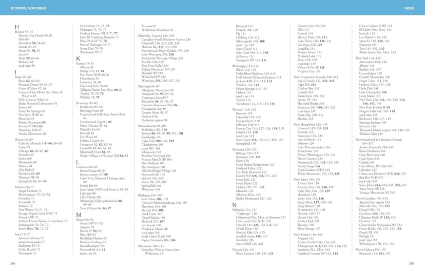 50 States, 5,000 Ideas: Where to Go, When to Go, What to See, What to Do