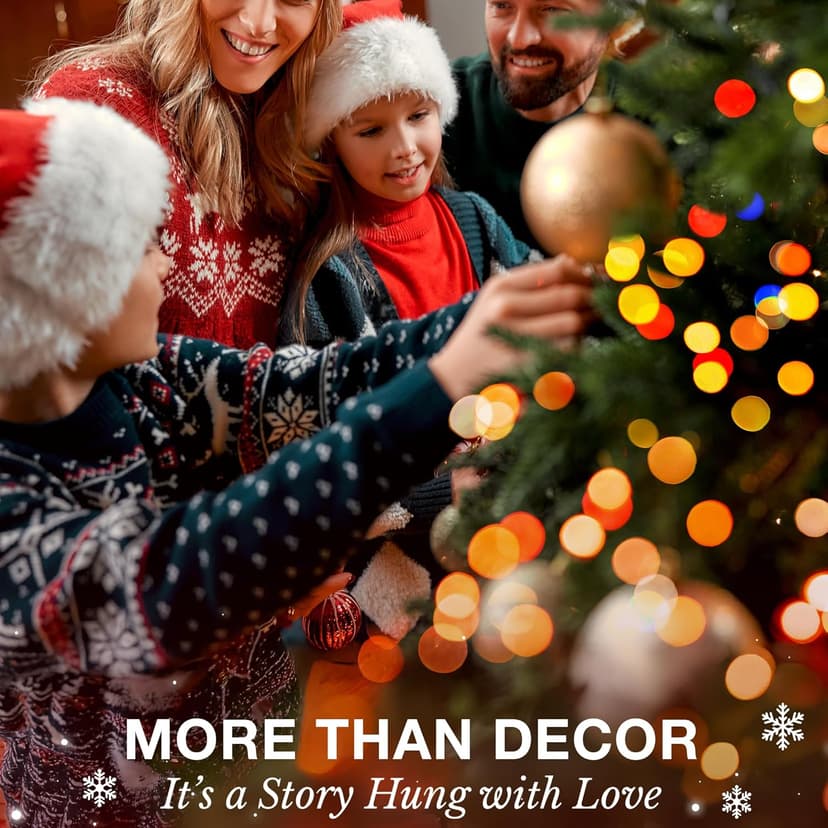 Gifts for Sister - Special 2025 Sister Ornaments for Christmas Tree Decoration, Perfect Sisters Gifts for Women, Unique Sisters Gift from Sister, Decorative Ornaments for Christmas Tree