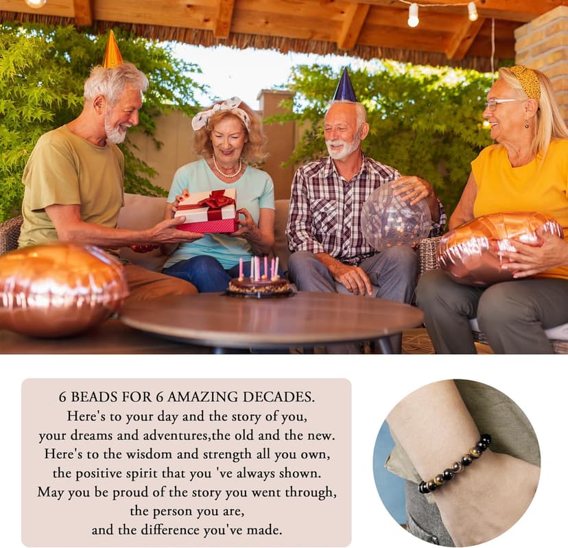 Sereney Christmas Gifts for Him Son Boys Bonus Dad Father Men Boyfriend Grandson Friend as Triple Protection ID Bracelets Birthday Gifts for 9 10 11 12 13 15 16 17 18 21 30 40 50 60 Year Old Men