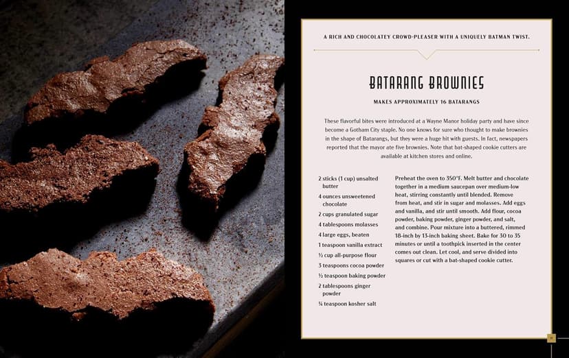 Gotham City Cocktails: Official Handcrafted Food & Drinks From the World of Batman