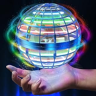 2025 Flying Orb Ball Toy,Cosmic Globe Boomerang Hover Ball Galactic Fidget Spinner, Hand Drone Orbit, Cool Toys Gift for 6 7 8 9 10+ Year Old Boys Girls Teens Outdoor Toys(Blue)