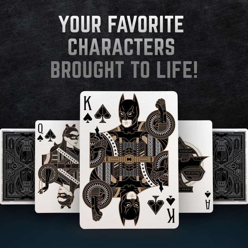 theory11 The Dark Knight Trilogy Premium Playing Cards - Officially Licensed Batman Theme Deck