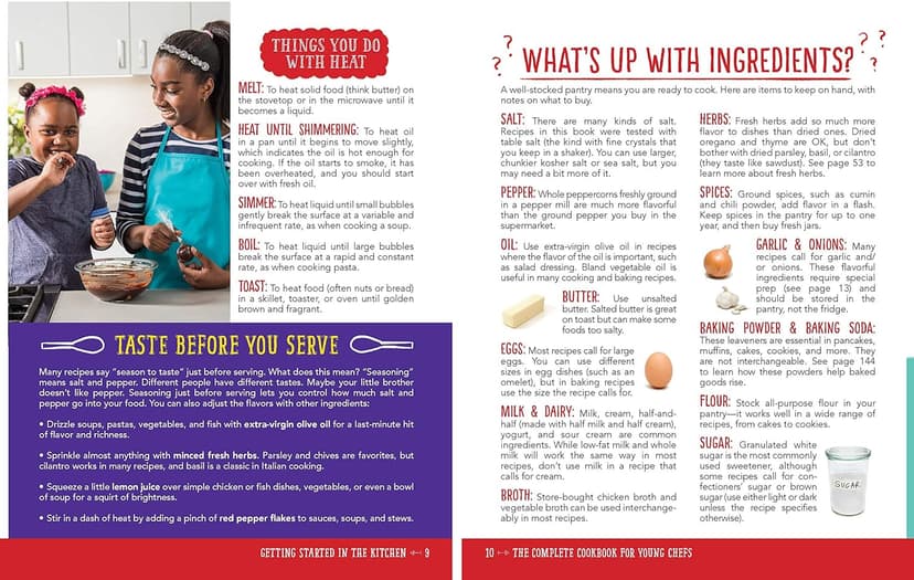 The Complete Cookbook for Young Chefs: 100+ Recipes that You'll Love to Cook and Eat