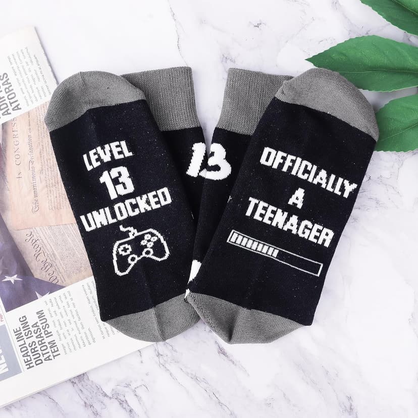 Belloxis Fun Novelty Socks for Men & Boys - Cotton Comfort Stocking Birthday Gift for Him, Dad, Son, Brother