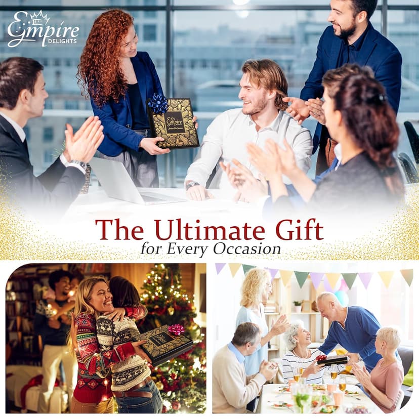 Nuts Gift Basket - Gourmet Nut Mix Gift Box, 7 Section Snack Basket with Assorted Nuts, Premium Nut Mix, Thoughtful Gifts for Holidays, Birthdays and Special Occasions