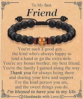 Gifts for Husband Brother Boyfriend Uncle Son Nephew Grandson Fiance Stepdad New Dad First Time Dad To Be Bracelet Gifts, Graduation Fathers Day Birthday Christmas Anniversary Valentines Day Gifts for Him Teen Boy Men