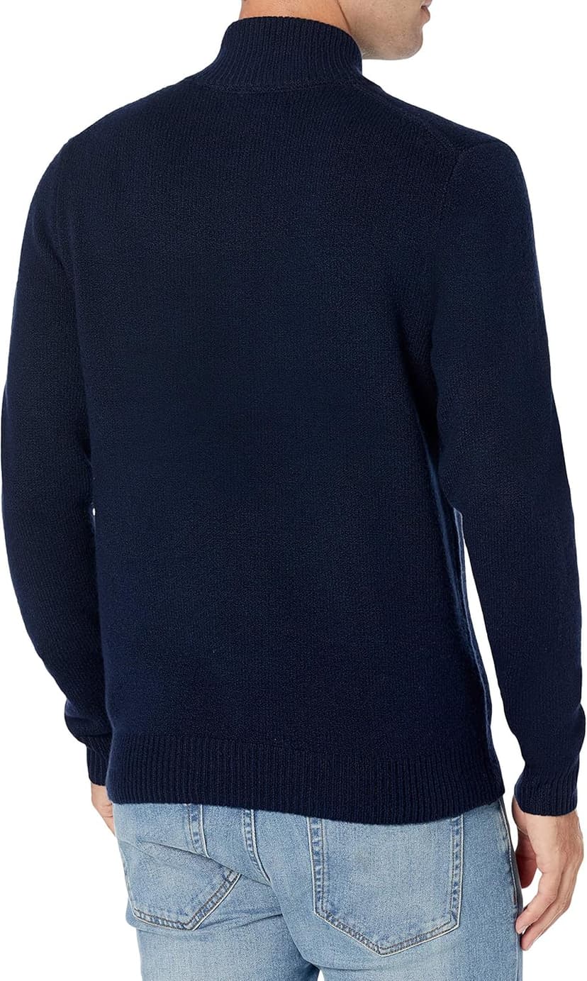Amazon Essentials Men's Long-Sleeve Soft Touch Quarter-Zip Sweater