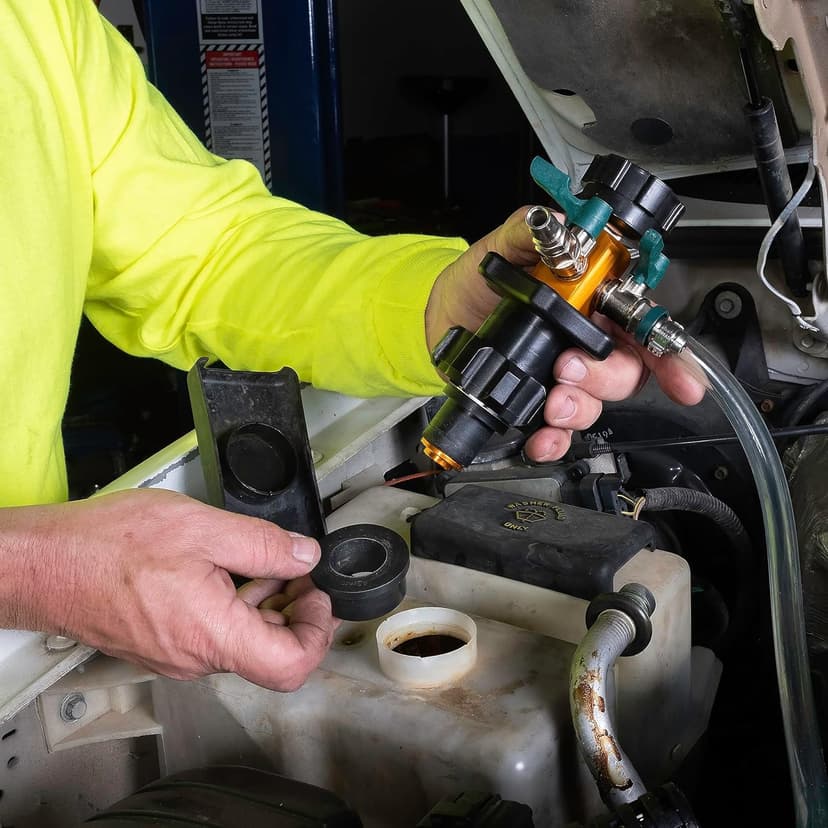 OEMTOOLS 24444 Cooling System Refiller AirEvac Kit, Quickly Refill Cooling Systems, Eliminate Trapped Air, Prevent Engine Damage, Universal Adapter, Leak Test, Includes 5 Bushings & Storage Case