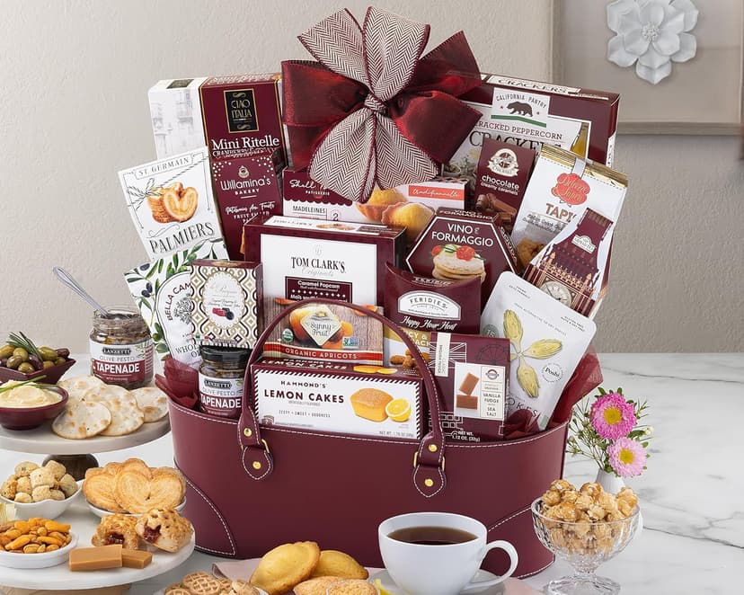 Wine Country Gift Baskets Gourmet Feast Perfect For Family, Friends, Co-Workers, Loved Ones and Clients