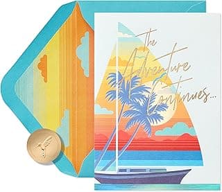 Papyrus Anniversary Card (The Adventure Continues)