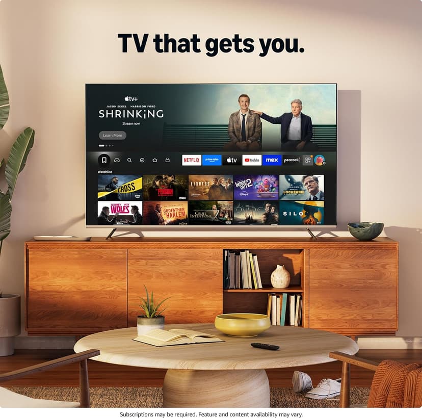 Hisense 65" Class QD6 Series (65QD6QF, 2025 Model) QLED 4K UHD Smart Fire TV, Voice Remote with Alexa, Dolby Vision, Dolby Atmos, Motion Rate 120, HDR 10+, Game Mode Plus, MEMC, VRR, ALLM