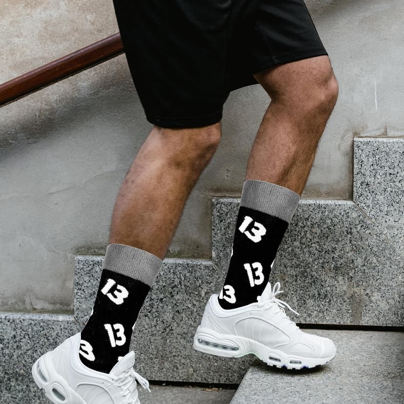 Belloxis Fun Novelty Socks for Men & Boys - Cotton Comfort Stocking Birthday Gift for Him, Dad, Son, Brother