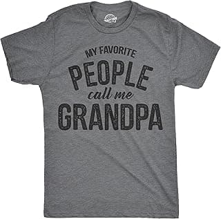 Crazy Dog Mens T Shirt My Favorite People Call Me Grandpa Fathers Day Tee Idea for Dad