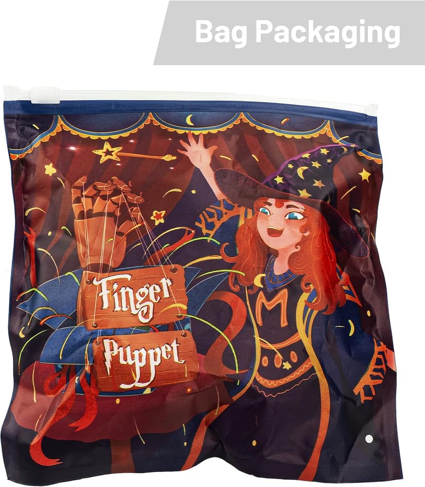 AQKILO Squirrel Finger Puppet Set, Animals Puppet Show Theater Props, Novelty Toys Weird Stuff Gifts