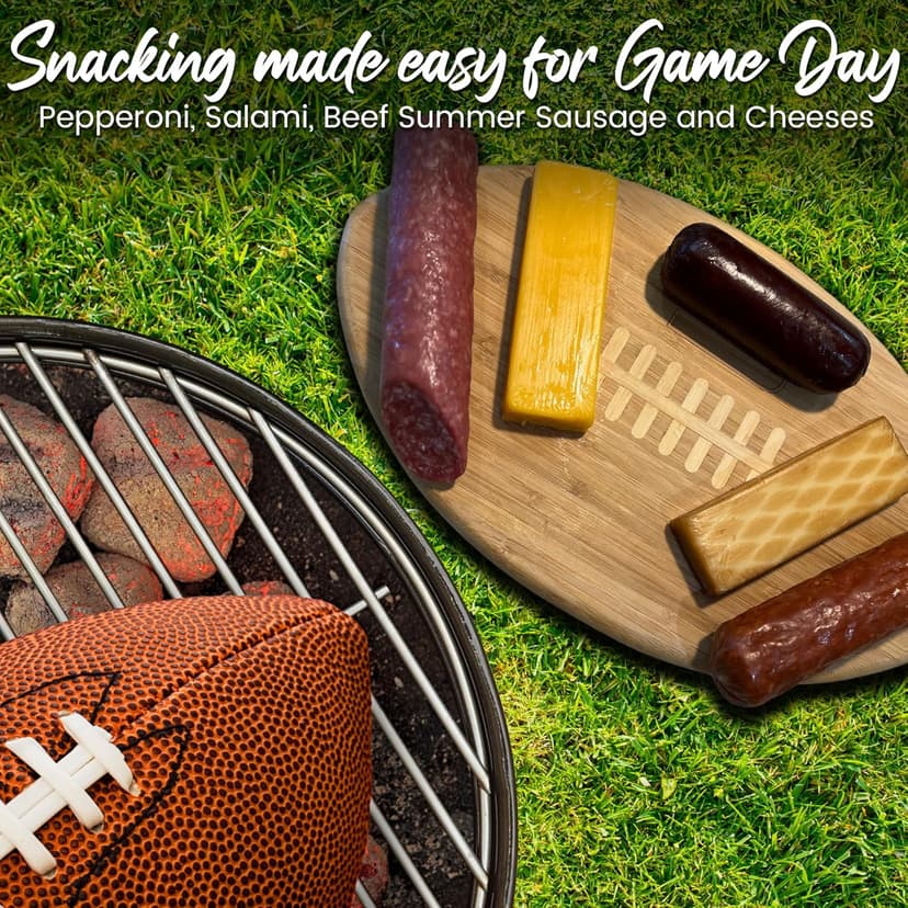 Charcuterie Food Items, Meat and Cheese Gift Basket Bundle – Salami, Summer Sausage - Charcuterie Board Food Gifts for Men - Father's Day, Mother's Day, Easter, House Warming, Care Package, Thanksgiving and Christmas Gifts