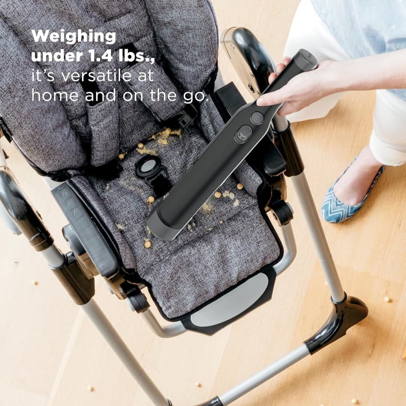 Shark WANDVAC Cordless Hand Vac, Lightweight, Versatile and Portable at 1.4 lbs., Powerful Suction for Pet Hair, Charging Dock, One-Touch Empty for Car & Home, Duster Crevice Tool, Black, WV201BK