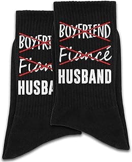 Not Boyfriend Socks, Wedding Gift, Gift For Fiance - Fiance Socks